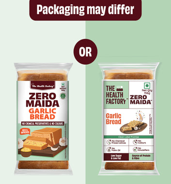 Zero Maida Garlic Bread (Combo Pack of 2)