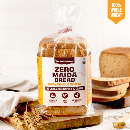 Zero Maida Bread - (Simply Whole Wheat) 350g