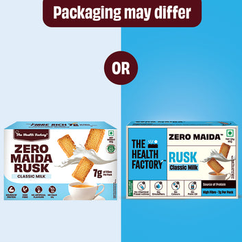 Zero Maida Rusk - Classic Milk (Combo Pack of 3)