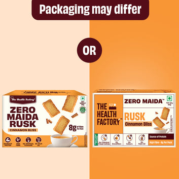 Zero Maida Rusk - Cinnamon Bliss + Royal Elaichi + Classic Milk