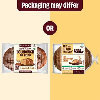 Zero Maida Rye Sourdough Bread