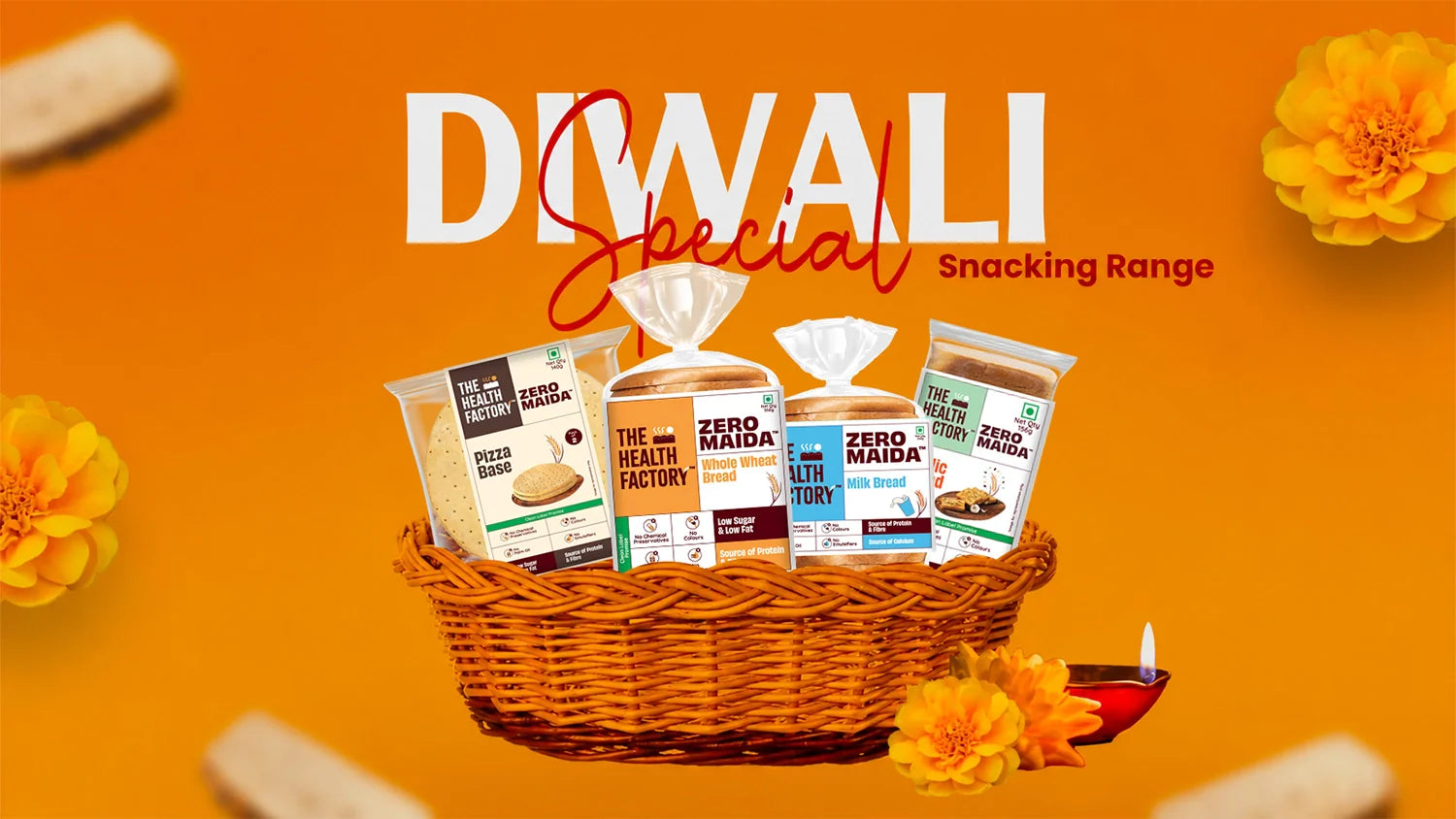 Yeh Diwali, Healthy Goodness Wali- Zero Maida Snacks you should try this Diwali!
