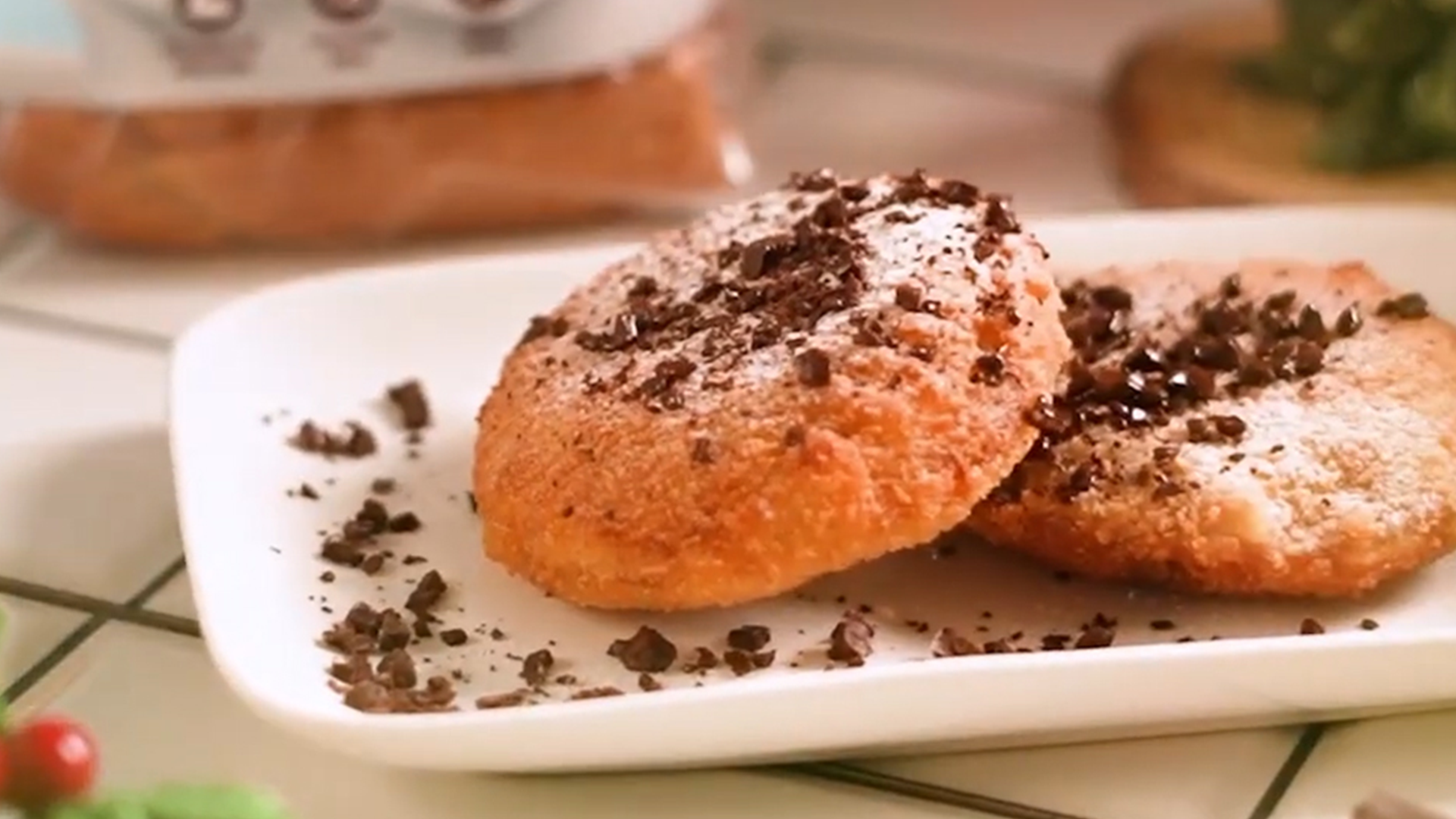 chocolate bread bomb, zero maida milk bread