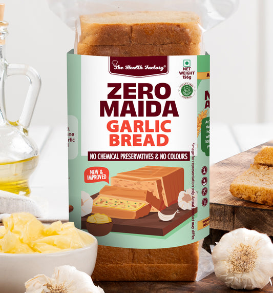 Zero Maida Garlic Bread (Pack of 2)