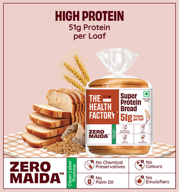 Zero Maida Super Protein Bread