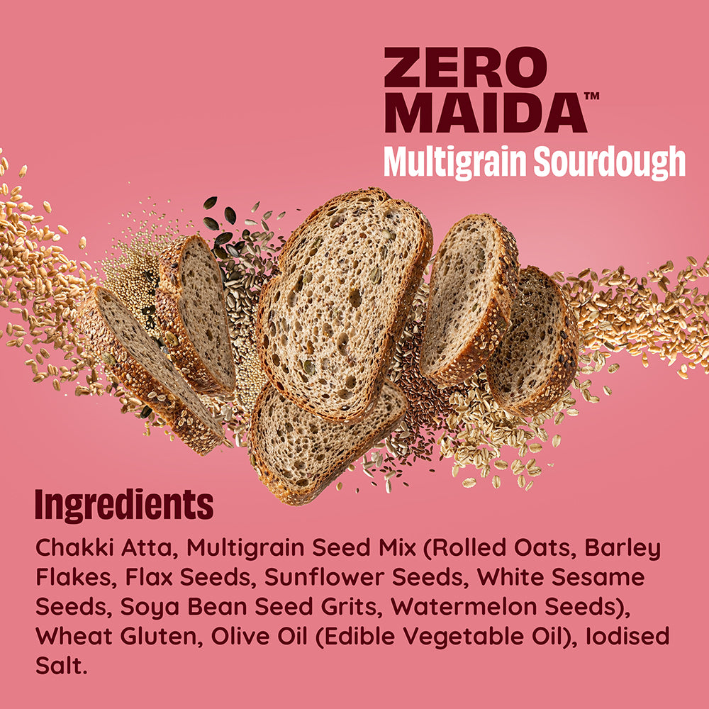 Zero Maida Multigrain Sourdough