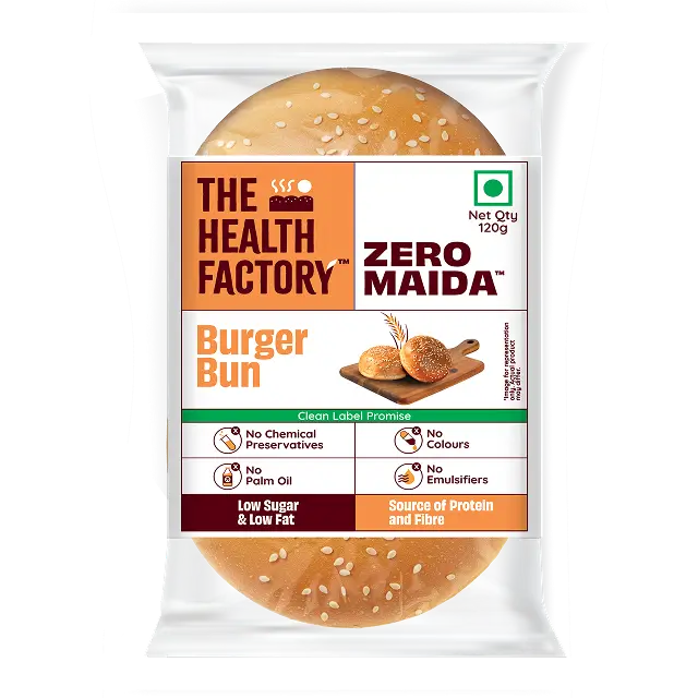 Zero Maida Burger Bun- (Combo Pack of 2)