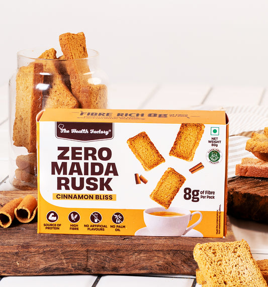 Zero Maida Rusk - Cinnamon Bliss (Pack of 3)