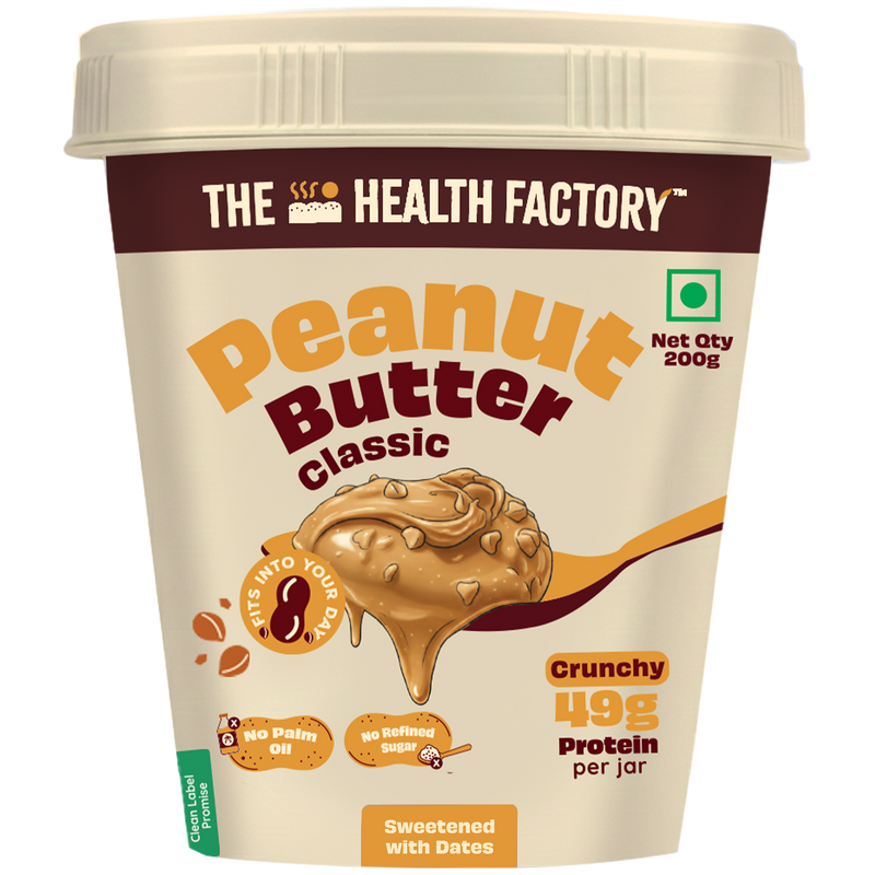 Peanut Butter Classic Crunchy (Sweetened with Dates)