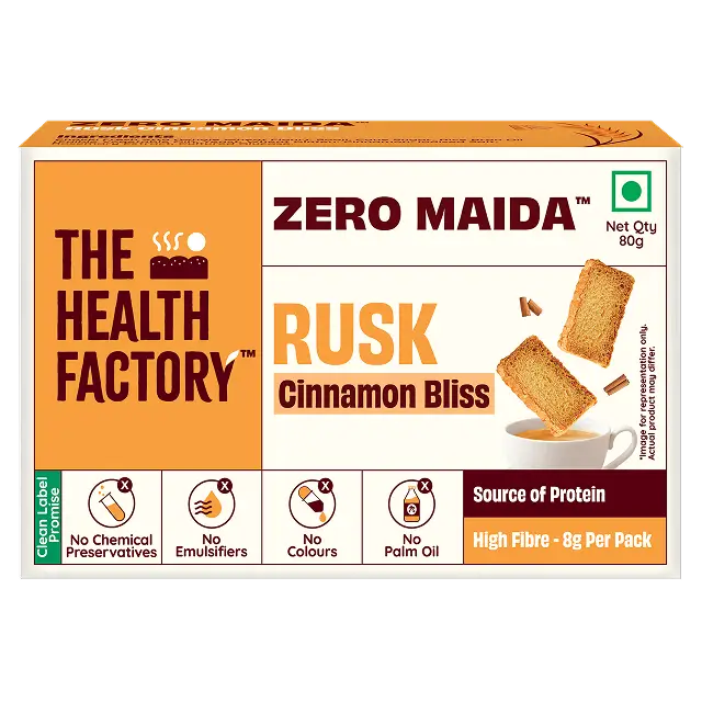 Zero Maida Rusk - Cinnamon Bliss (Combo Pack of 3)