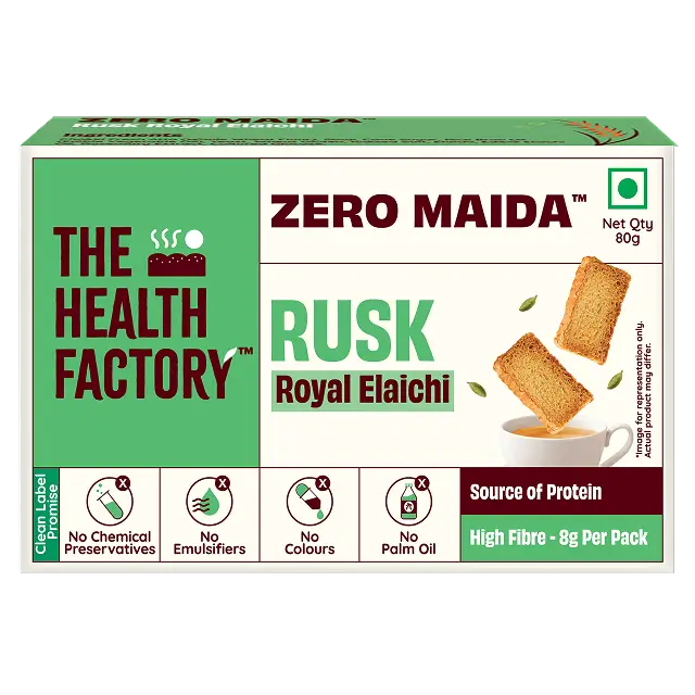 Zero Maida Rusk - Royal Elaichi (Combo Pack of 3)