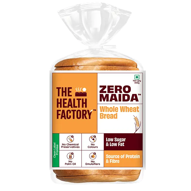 Zero Maida Bread Whole Wheat 350g