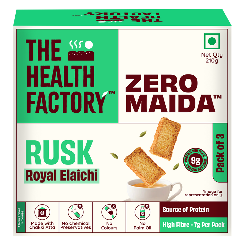 Zero Maida Rusk Royal Elaichi 210g