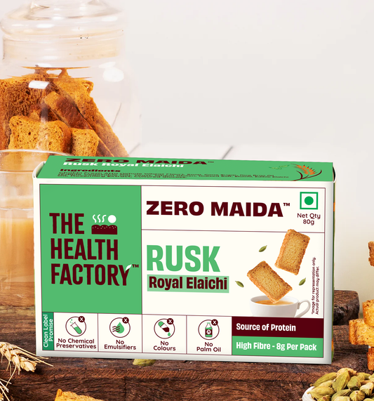 Zero Maida Rusk - Royal Elaichi (Pack of 3)
