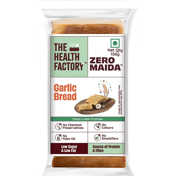 Zero Maida Garlic Bread (2 Packs)