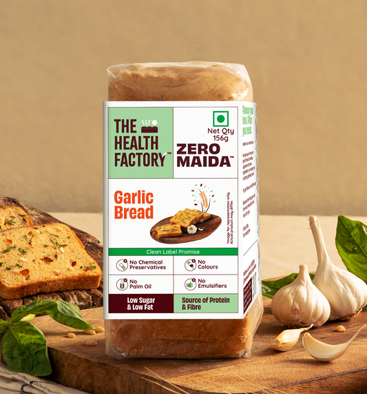 Zero Maida Garlic Bread (Pack of 2)