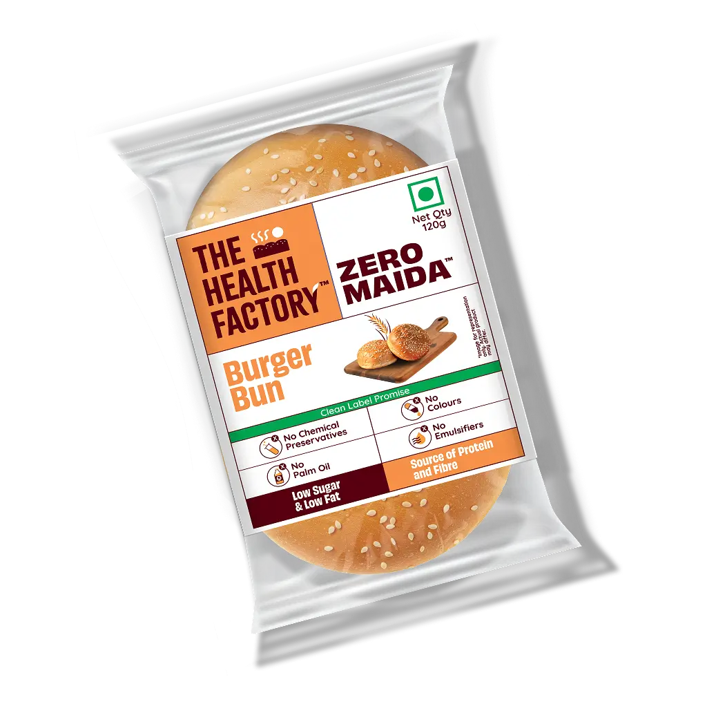 Zero Maida Burger Bun- (Combo Pack of 2)