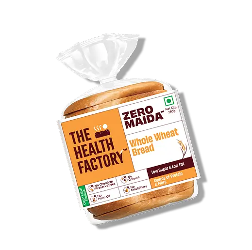 Zero Maida Bread Whole Wheat 250g