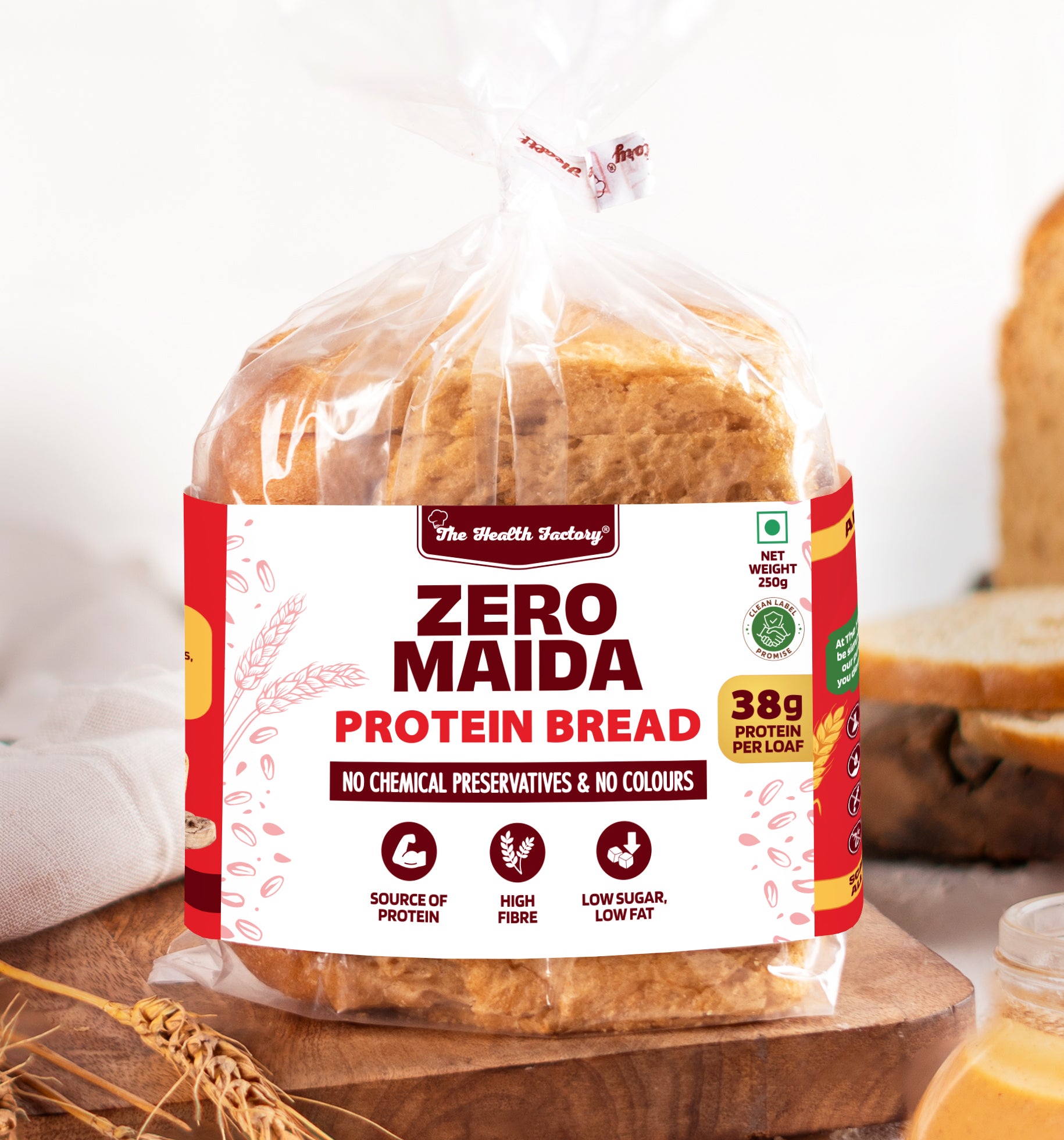 Spicy Chickpea Toast with Zero Maida Protein Bread
