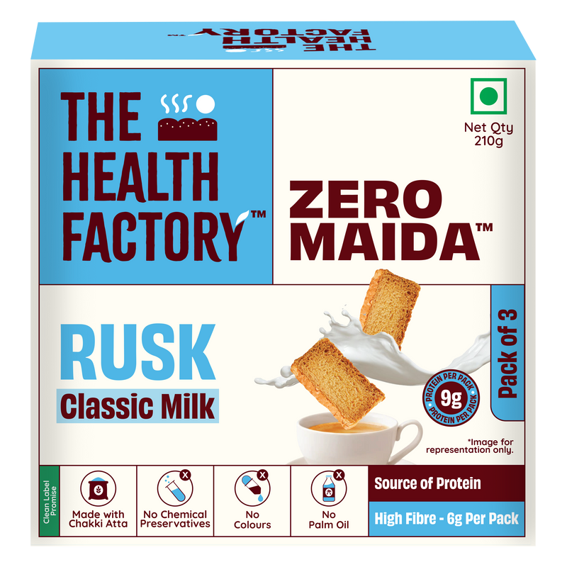 Zero Maida Rusk Classic Milk 210g