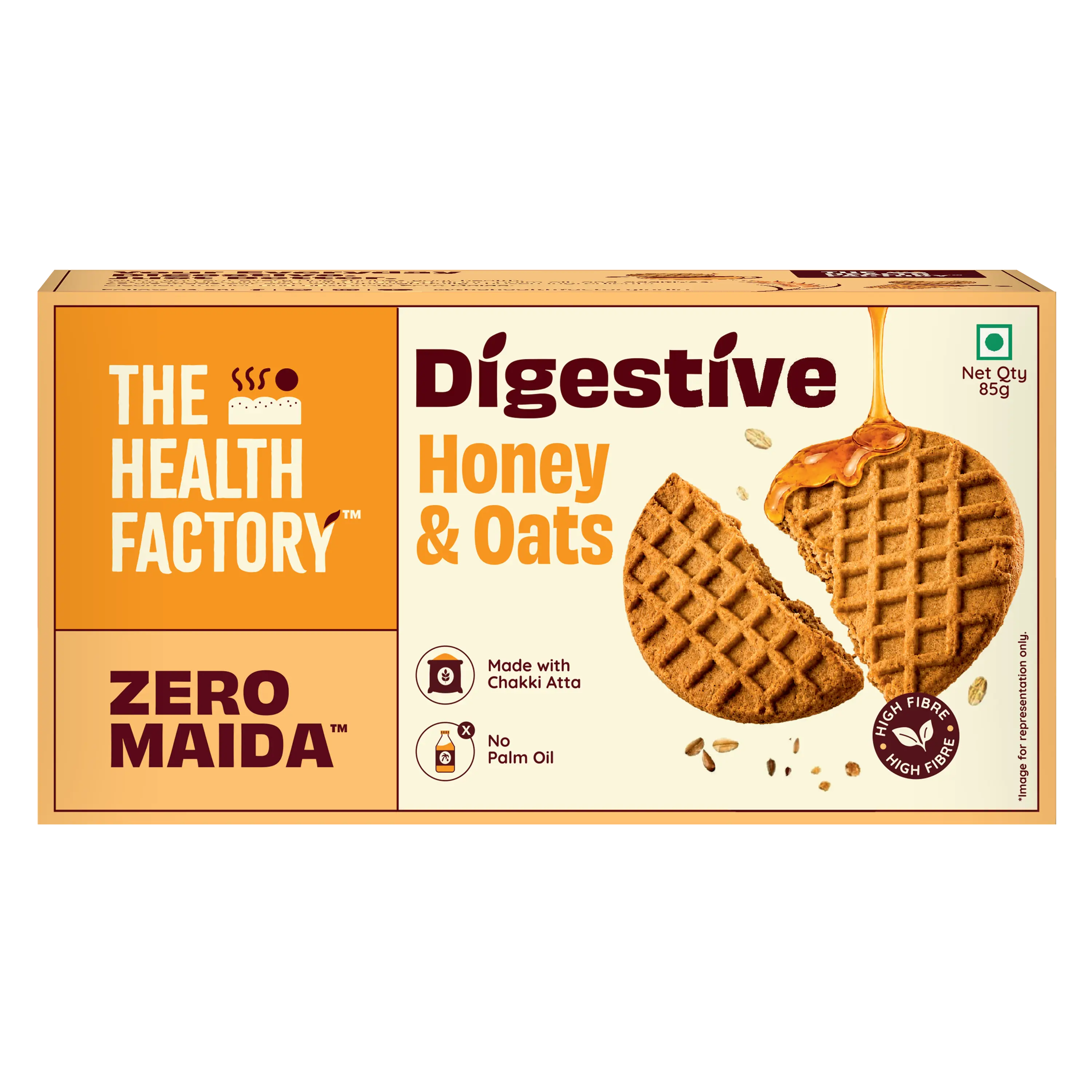 Zero Maida Digestive Honey & Oats