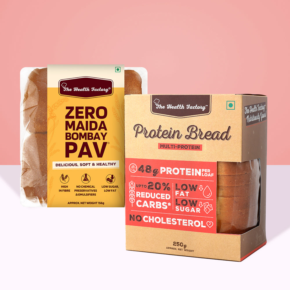 Zero Maida Bombay Pav + Protein Bread MultiProtein
