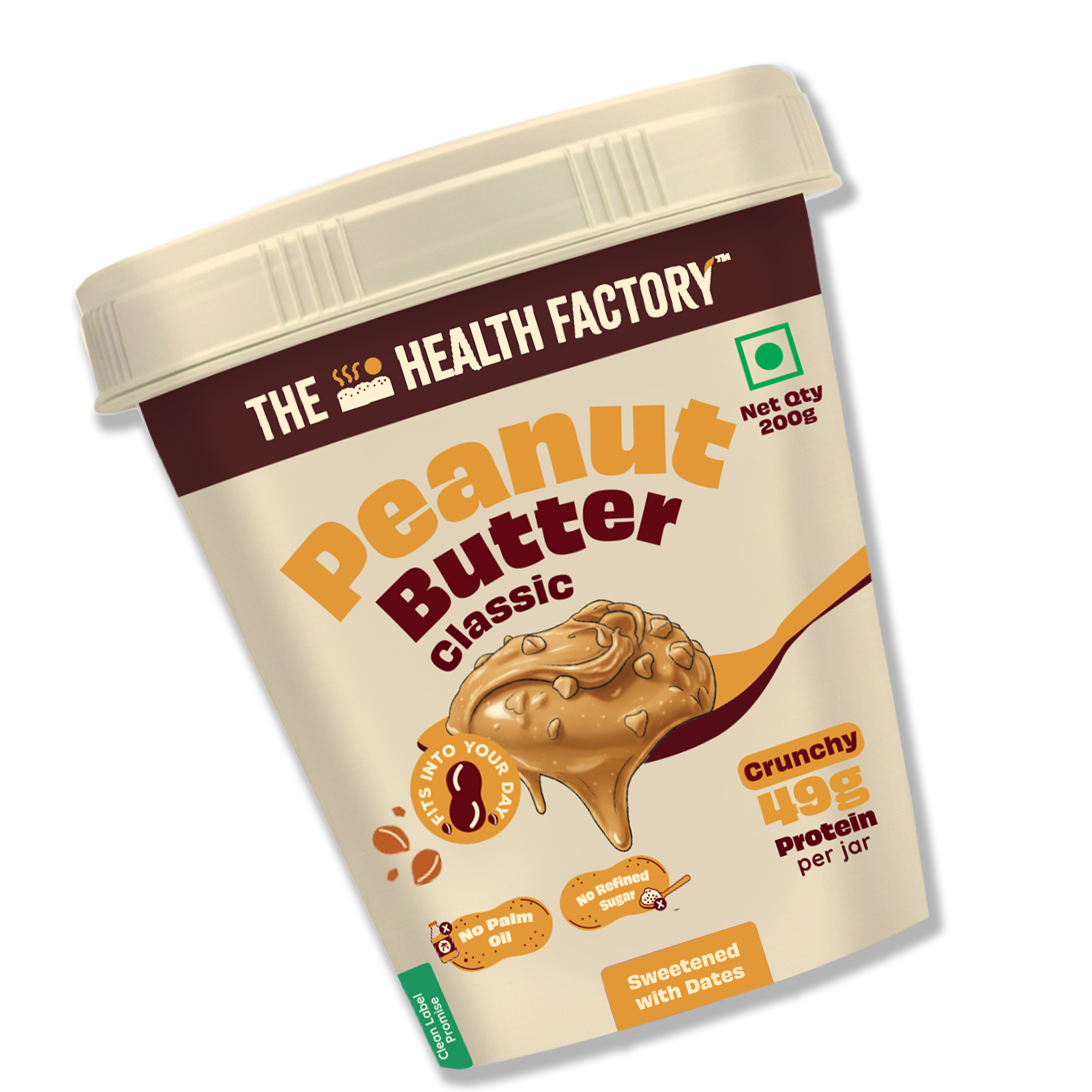 Peanut Butter Classic Crunchy (Sweetened with Dates)