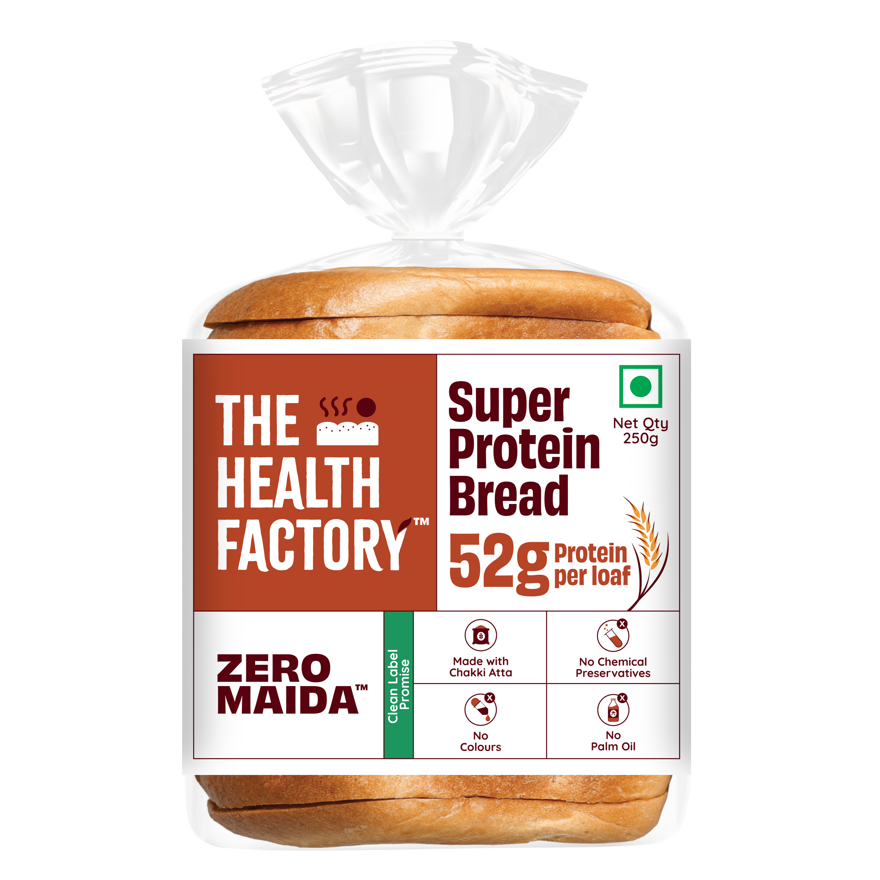 Zero Maida Super Protein Bread