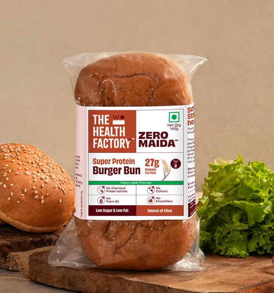 Zero Maida Super Protein Burger Bun