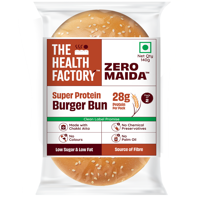 Zero Maida Super Protein Burger Bun