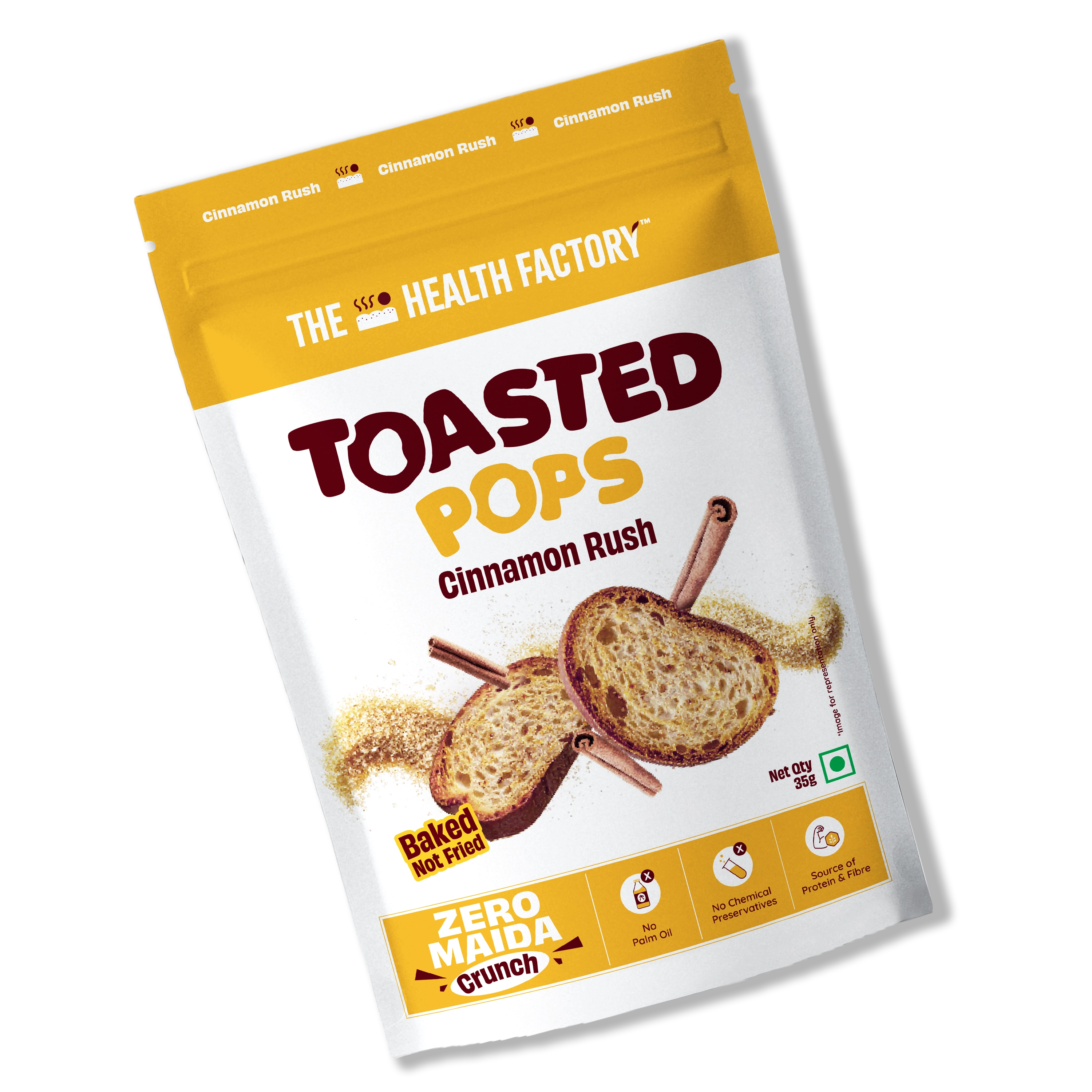 Toasted Pops Cinnamon Rush (Zero Maida)