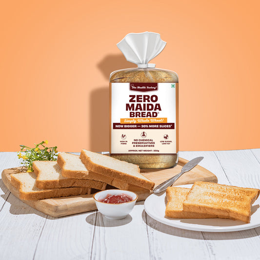 Zero Maida Bread - Simply Whole Wheat 350g - single product