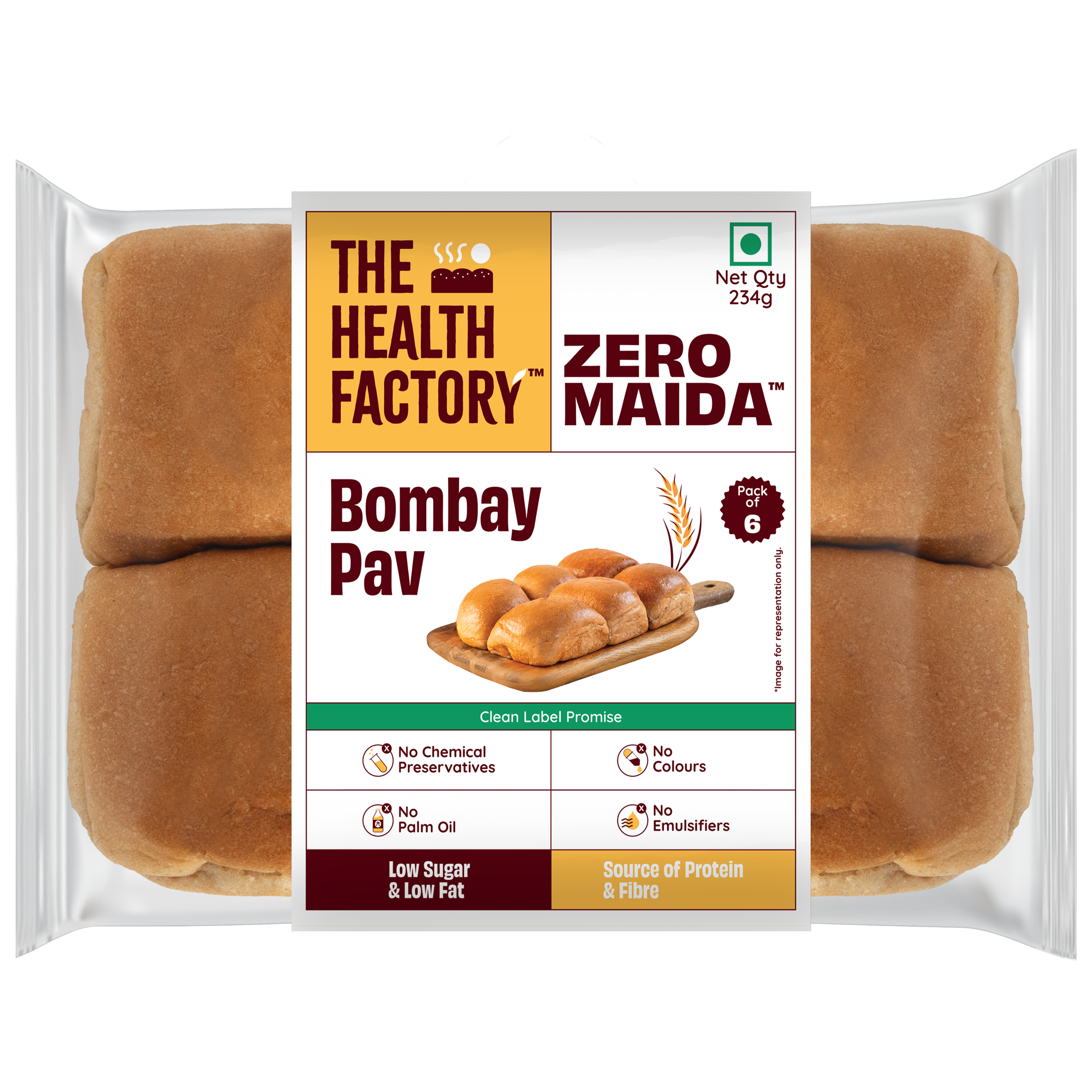 Zero Maida Bombay Pav (2 Packs)