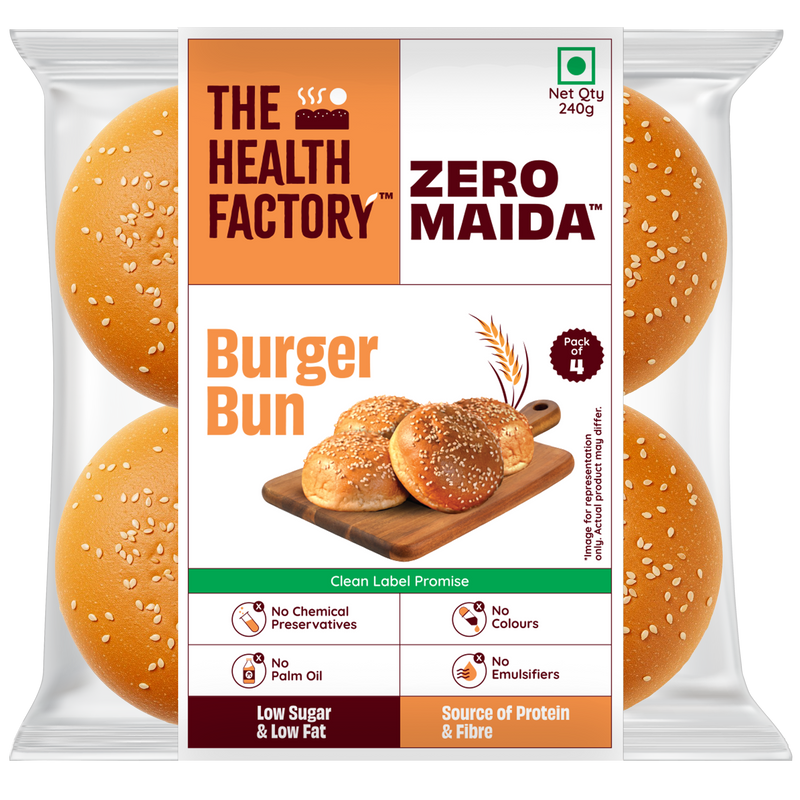 Zero Maida Burger Bun (2 Packs)