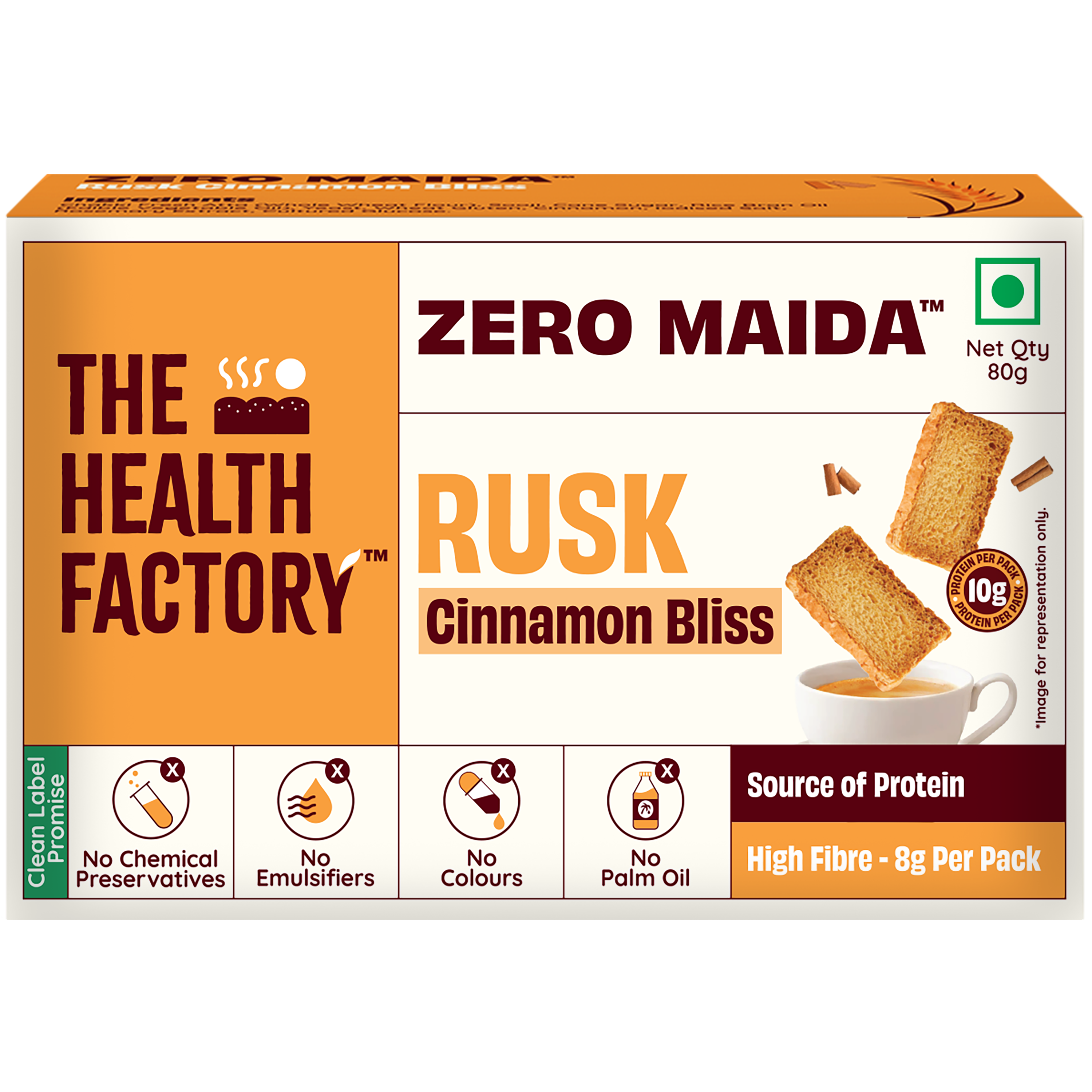 Zero Maida Rusk - Cinnamon Bliss (3 Packs)