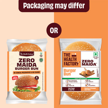 Zero Maida Burger Bun- (Pack Of 2)