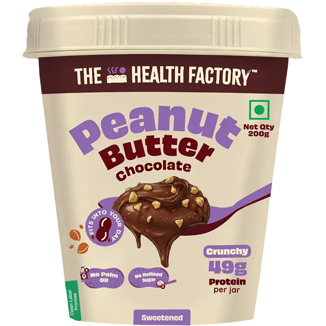 Peanut Butter Chocolate Crunchy (Sweetened) - 200G